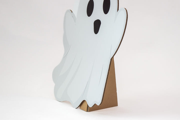 Kartonnen bedrukt spookje