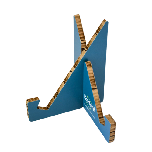Kartonnen bedrukte tablet standaard