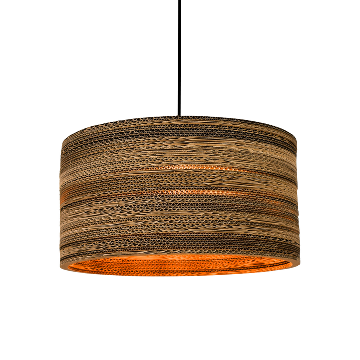 Kartonnen tolmin lamp