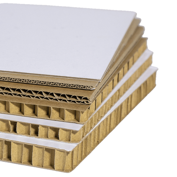 Cardboard cardboard sample