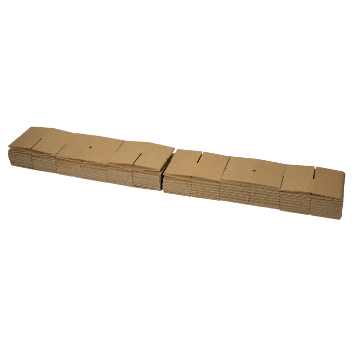 Cardboard folding bed