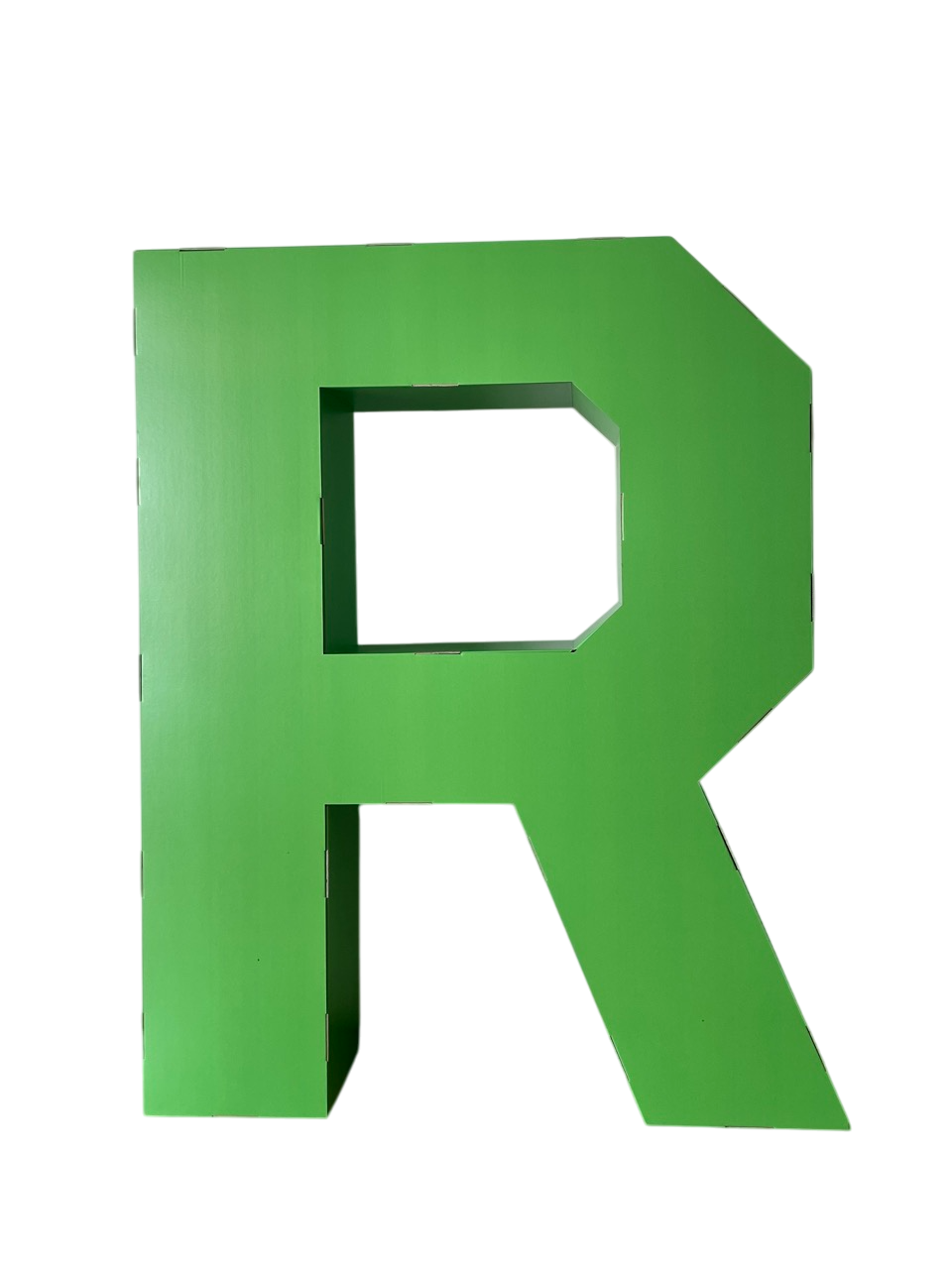 Kartonnen xxl letters en cijfers