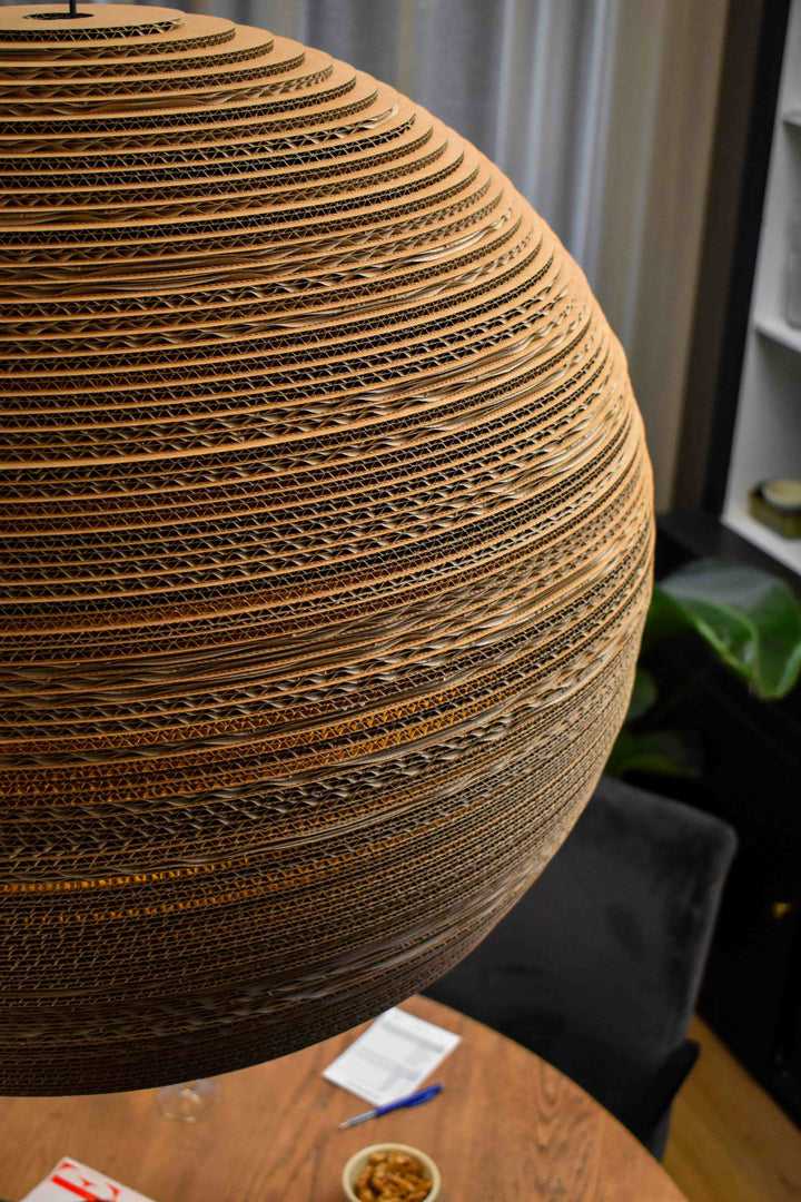 Zernez-Lampe aus Karton