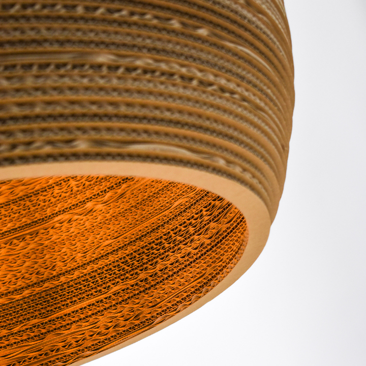 Zernez-Lampe aus Karton