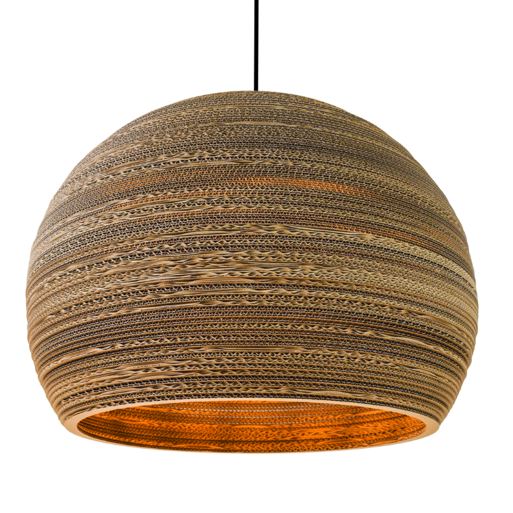 Zernez-Lampe aus Karton