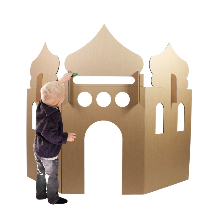 Arabische Spielwand aus Pappe