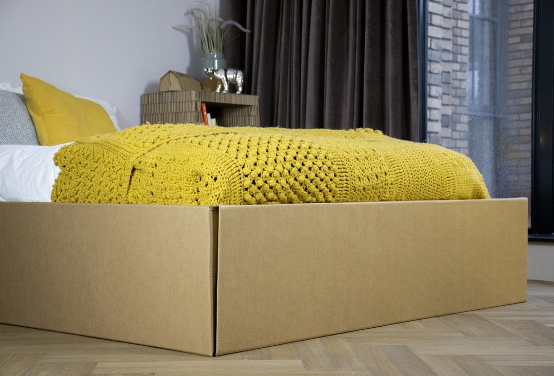 Kartonnen bedframe