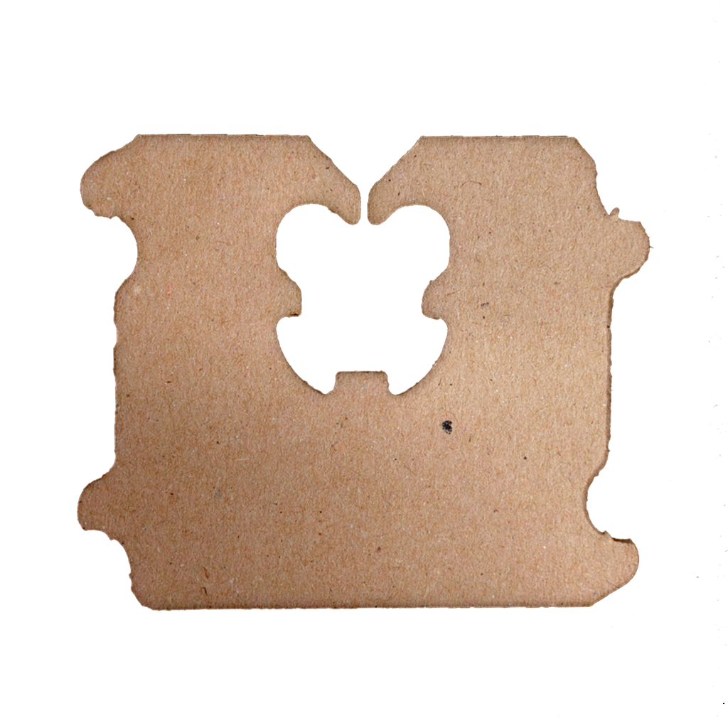 Cardboard bread clips
