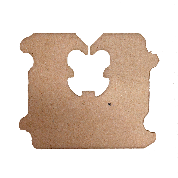 Cardboard bread clips
