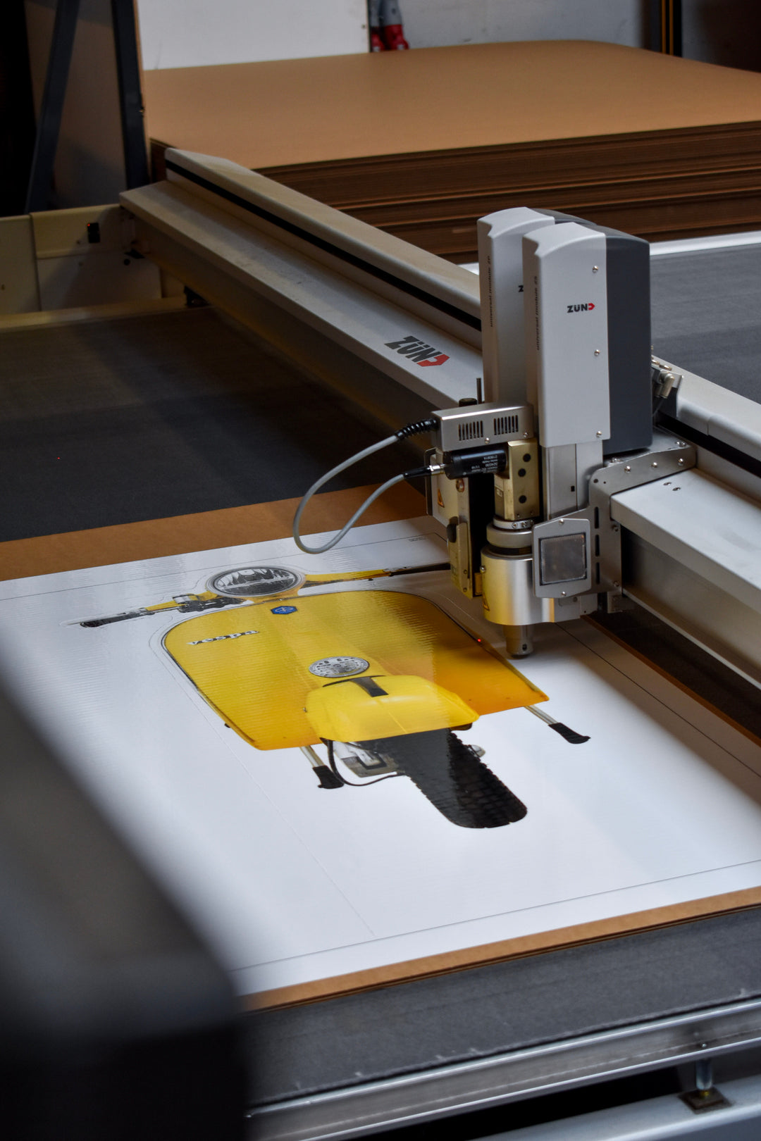 Kartonnen cutout met sticker - Kies je eigen ontwerp