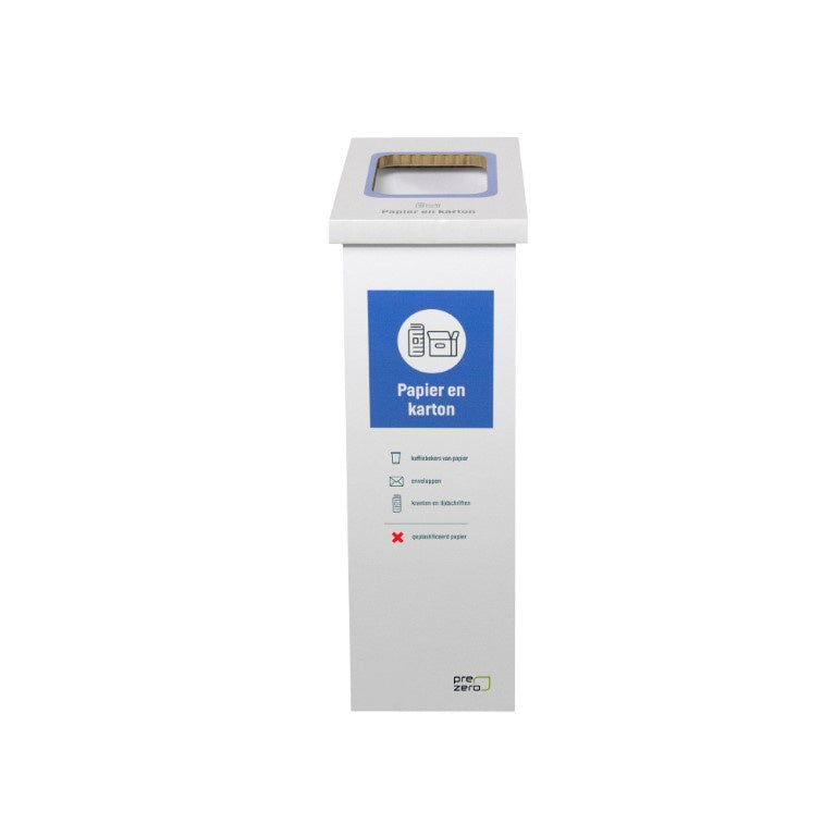 Cardboard eco bin one compartment