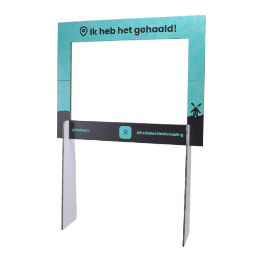 Kartonnen bedrukt fotoframe