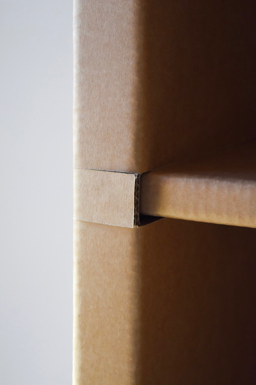 Kartonnen garderobe kast