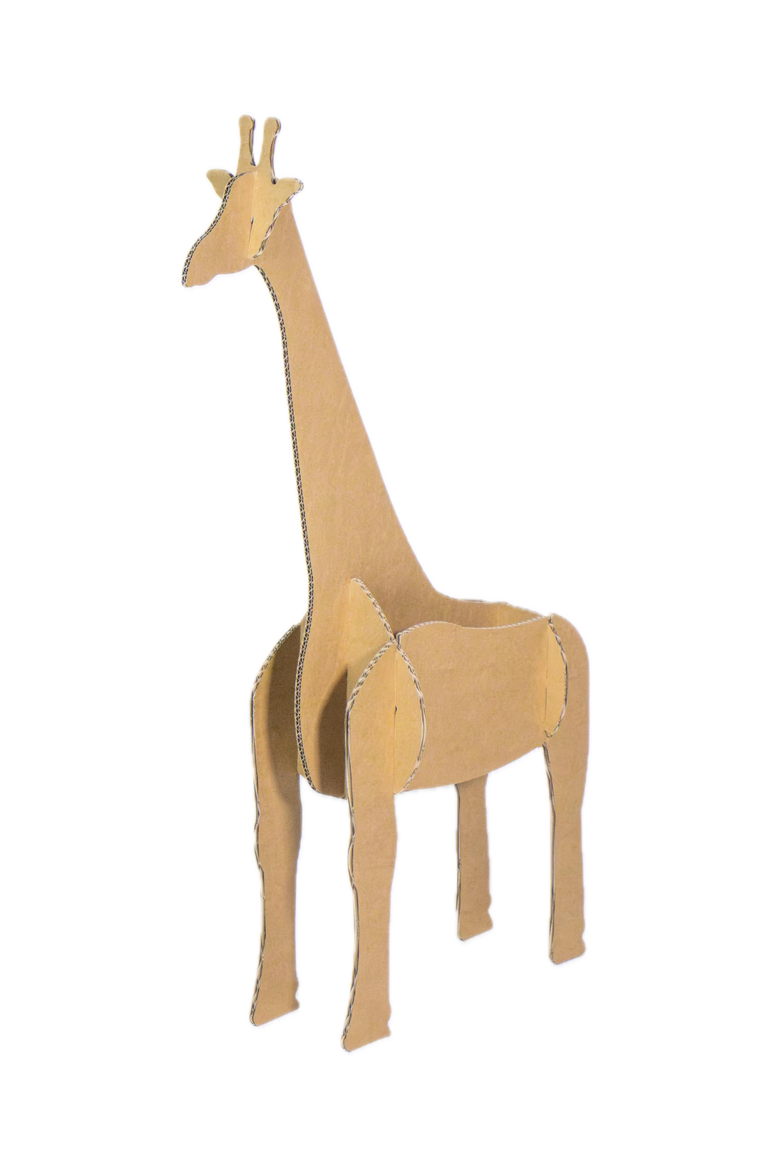 Kartonnen giraf