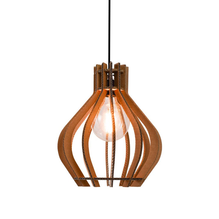 Kartonnen hardenberg lamp