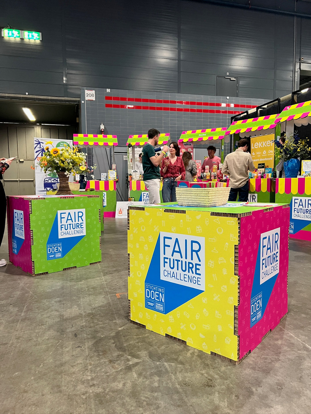 Kartonnen bedrukte honingraat stapelkubus