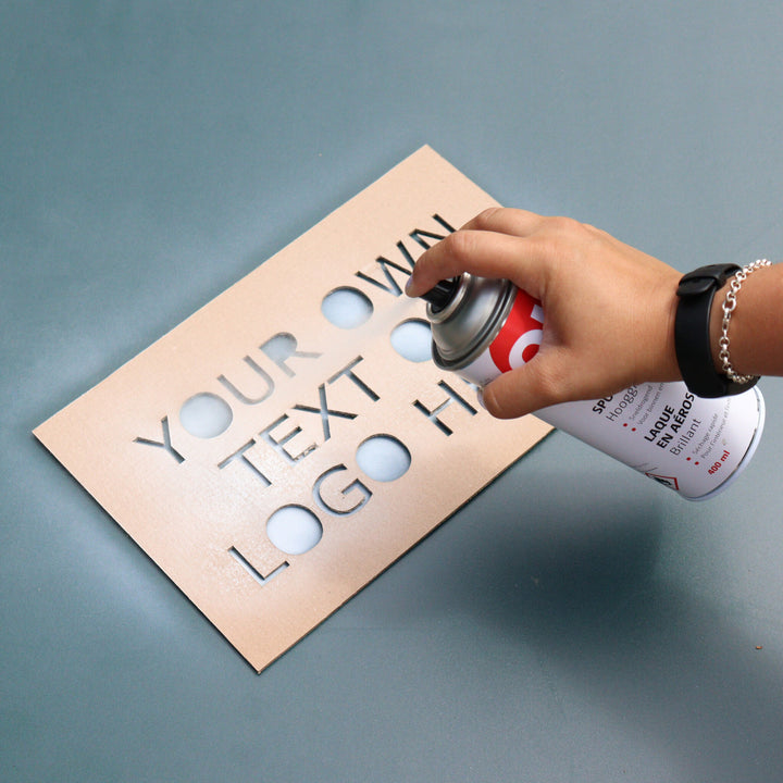 Custom cardboard template