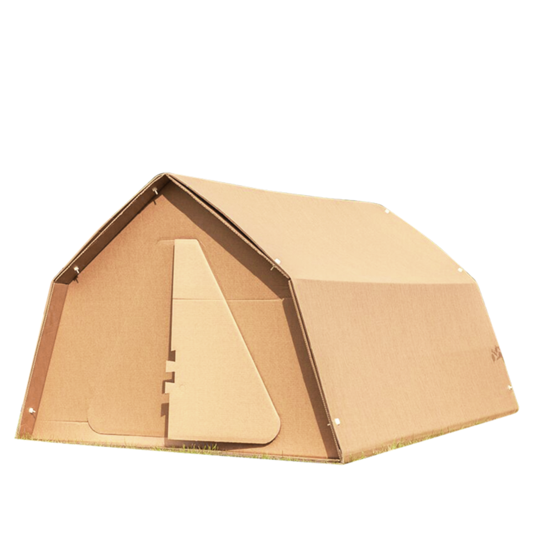 karton tent Cardboard Sleeping Tent