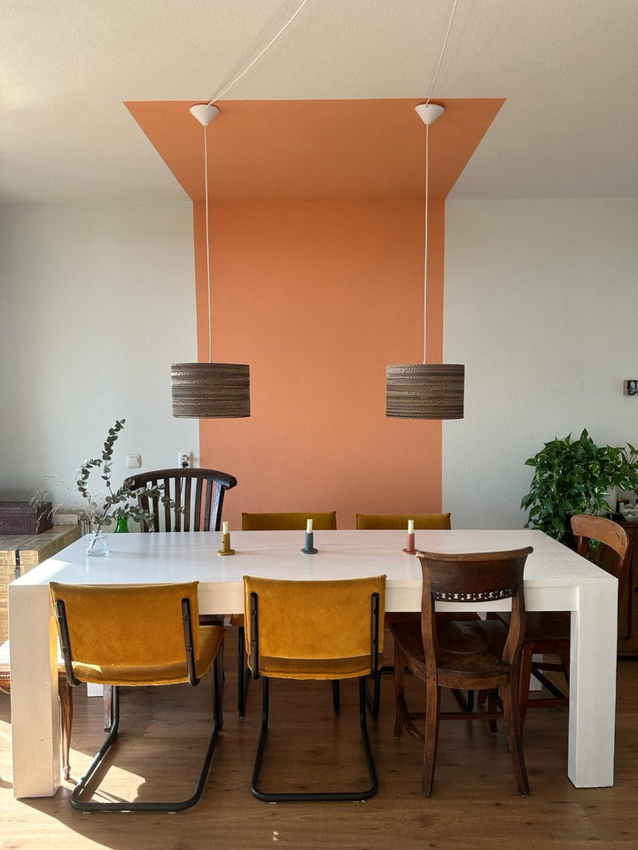 Kartonnen tolmin lamp