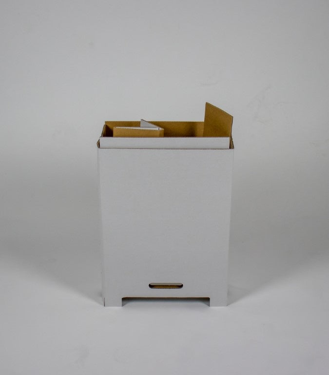 Cardboard paper bin