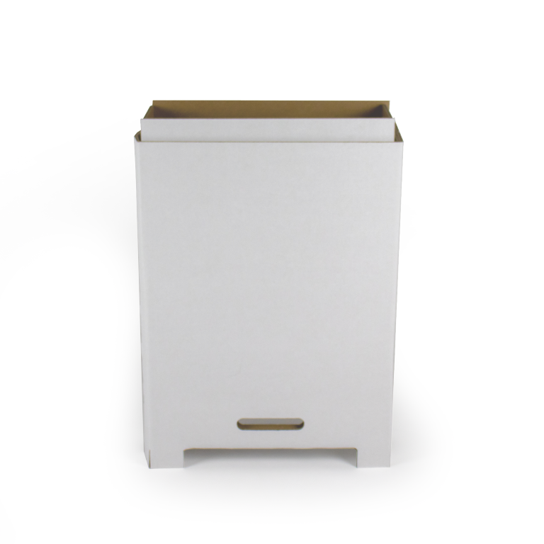 Cardboard paper bin