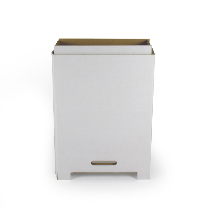 Cardboard paper bin