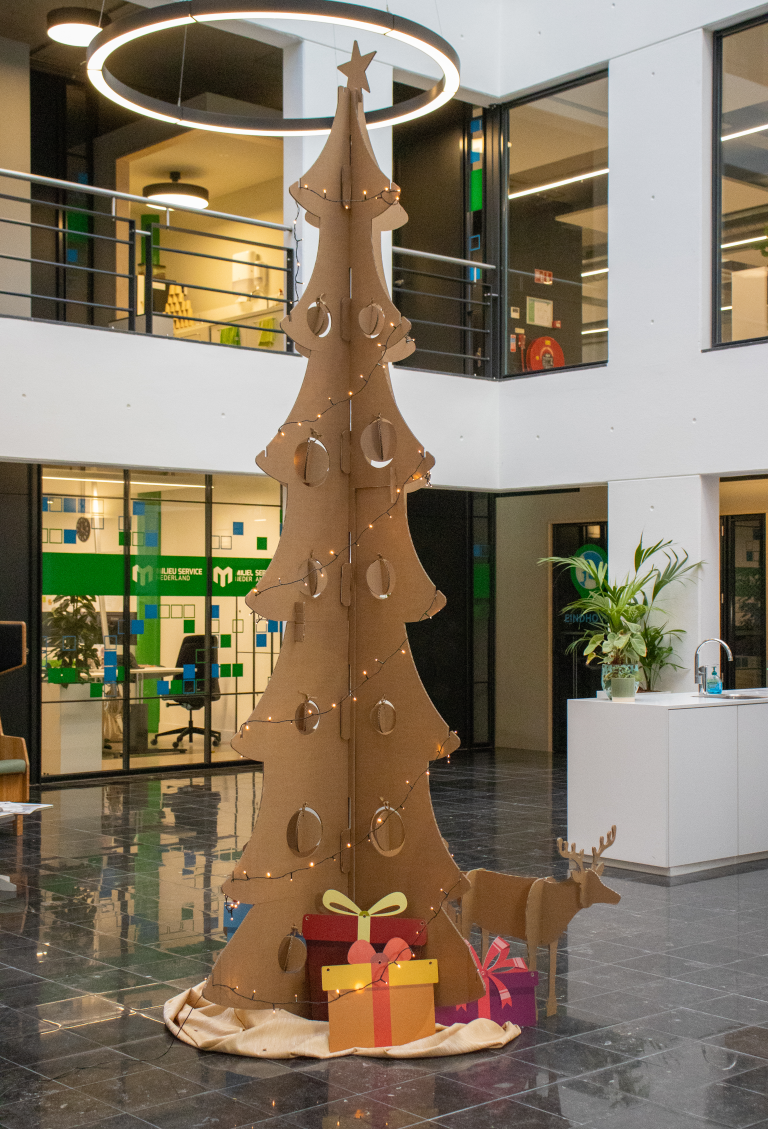 Cardboard Christmas tree xl
