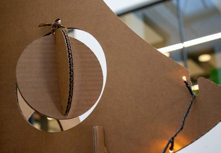 Cardboard Christmas tree xl