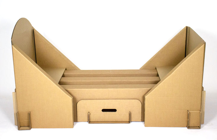 Cardboard children's bed