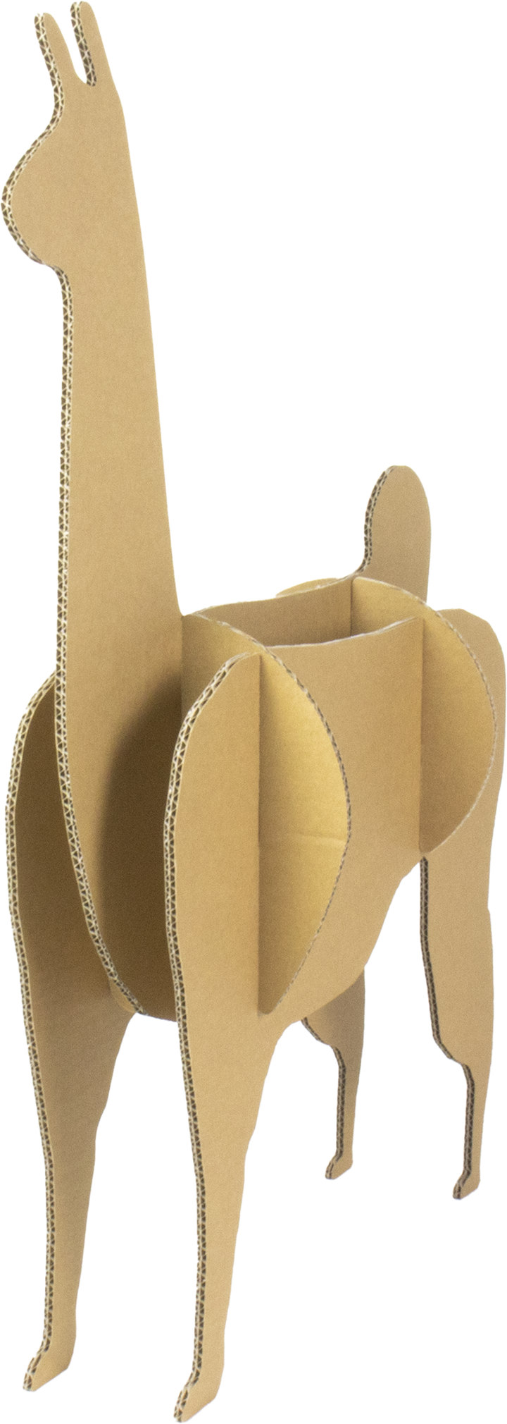 Lama aus Pappe
