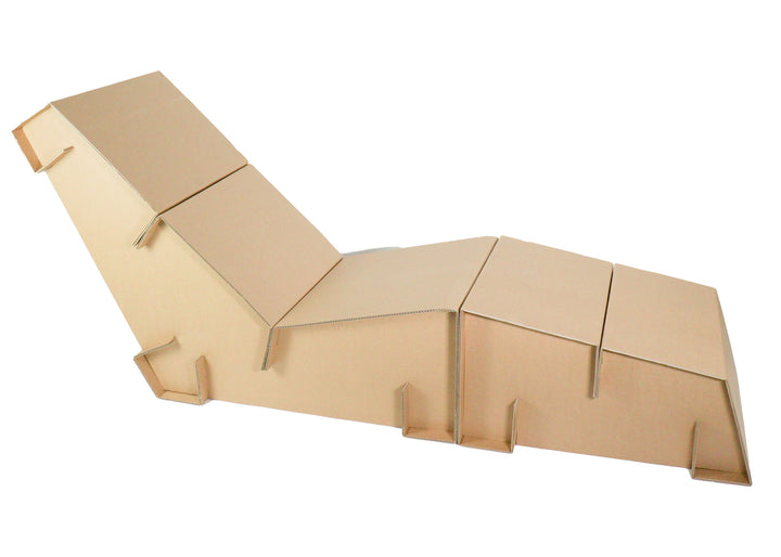 Cardboard lounge chair