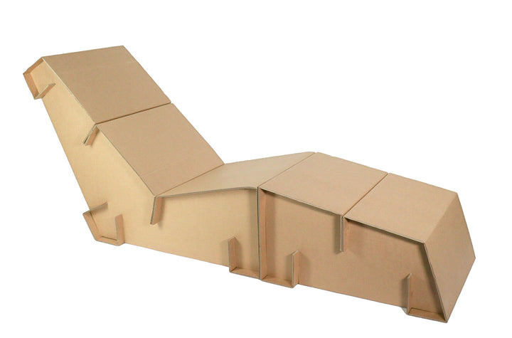 Cardboard lounge chair