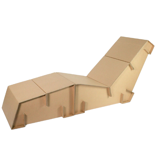 Loungesessel aus Karton