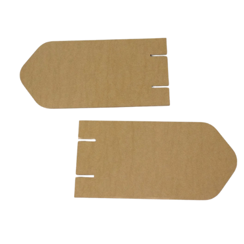 Cardboard arrows for large signpost
