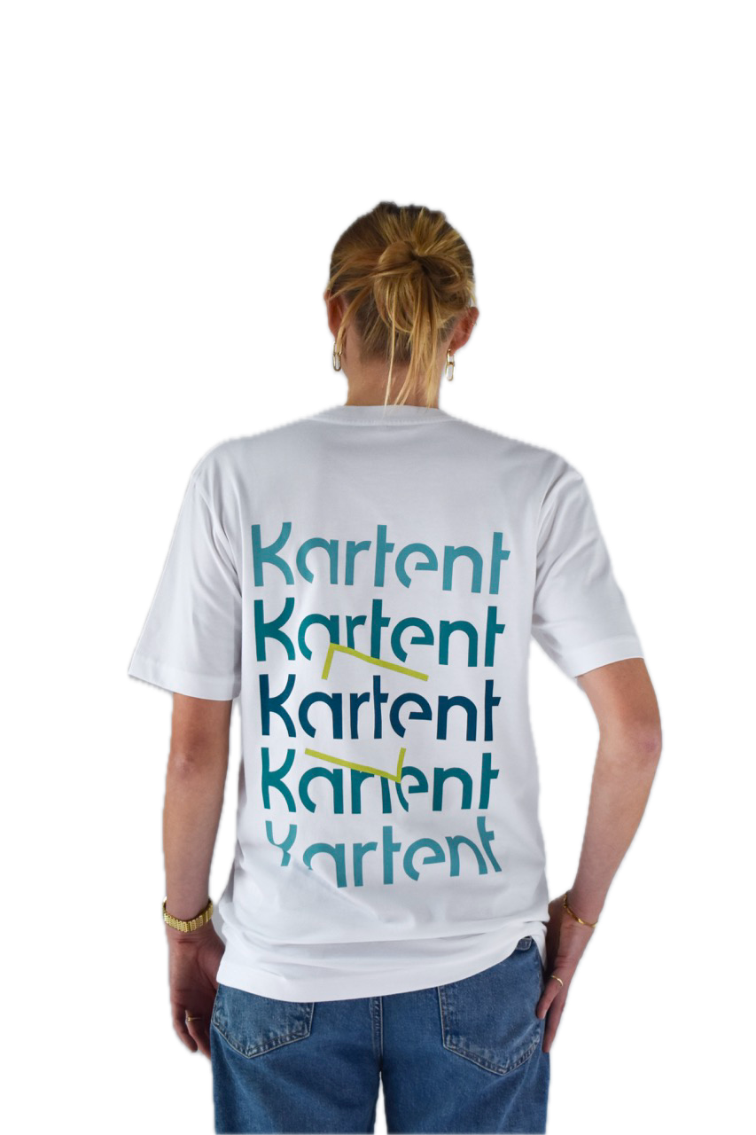 White t-shirt - Kartent merchandise