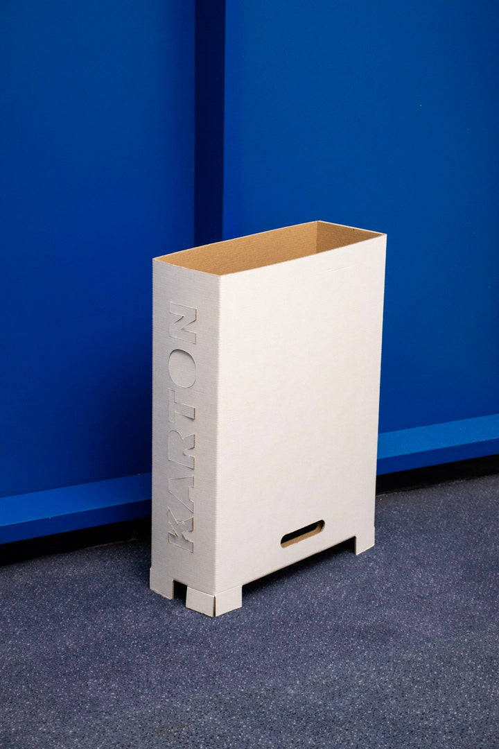 Cardboard paper bin