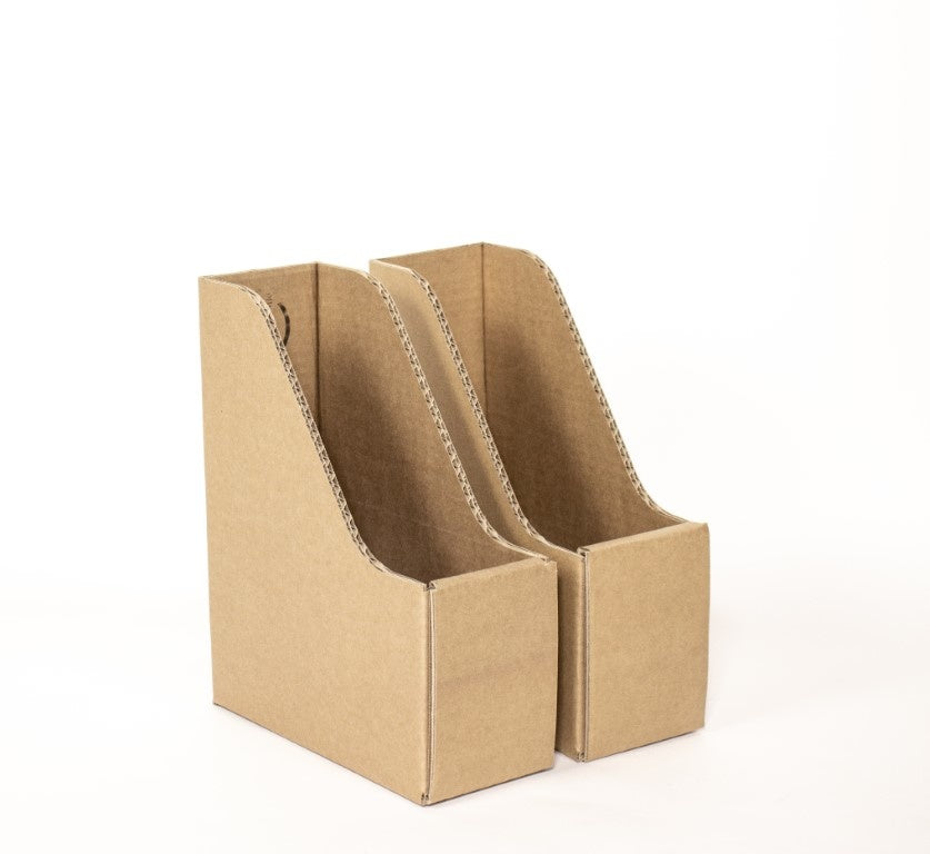 Cardboard magazine rack | Magazine holder – Kartent