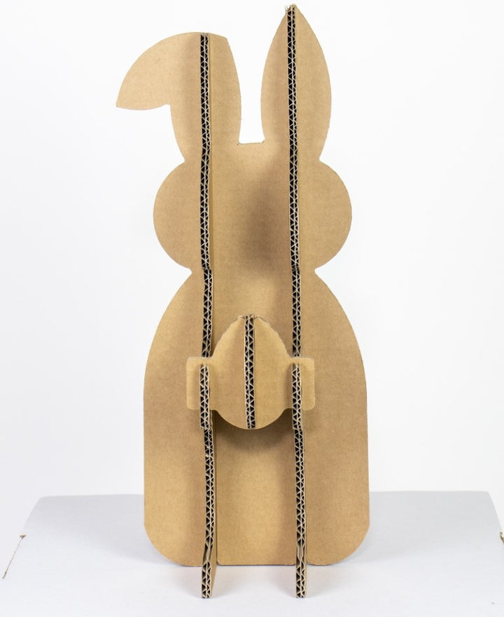 Cardboard Easter Bunny