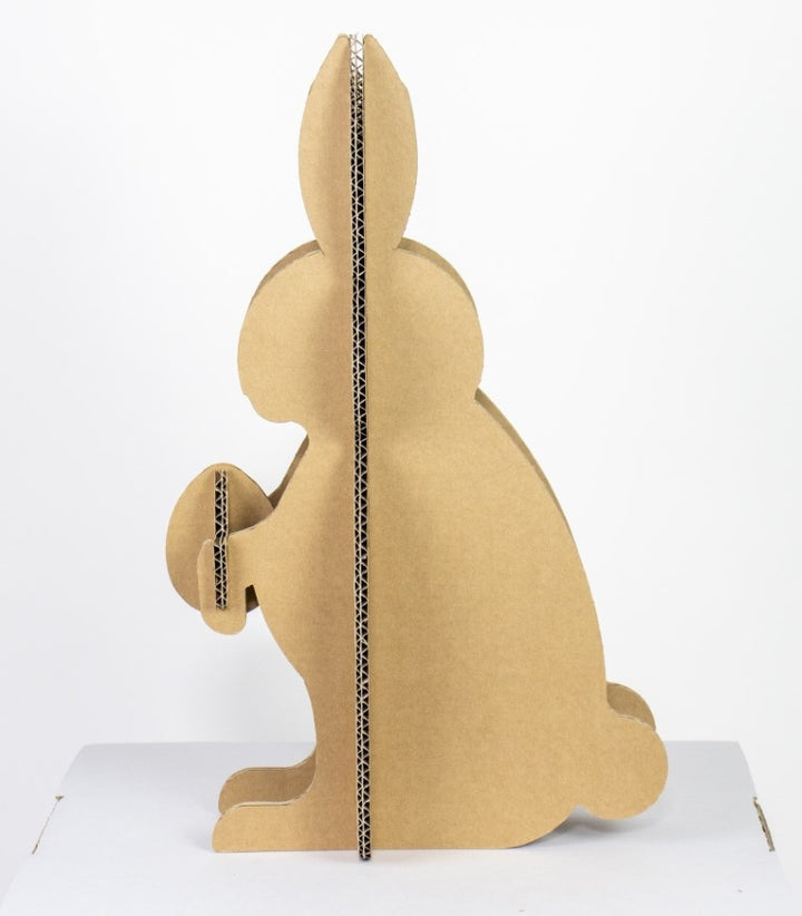 Cardboard Easter Bunny