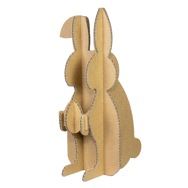 Cardboard Easter Bunny