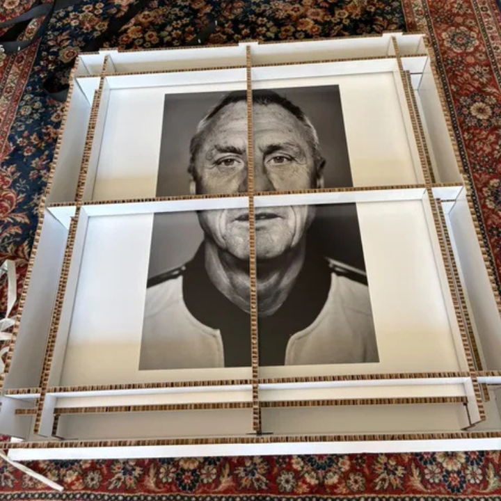 Kartonnen schilderij verzendbox op maat