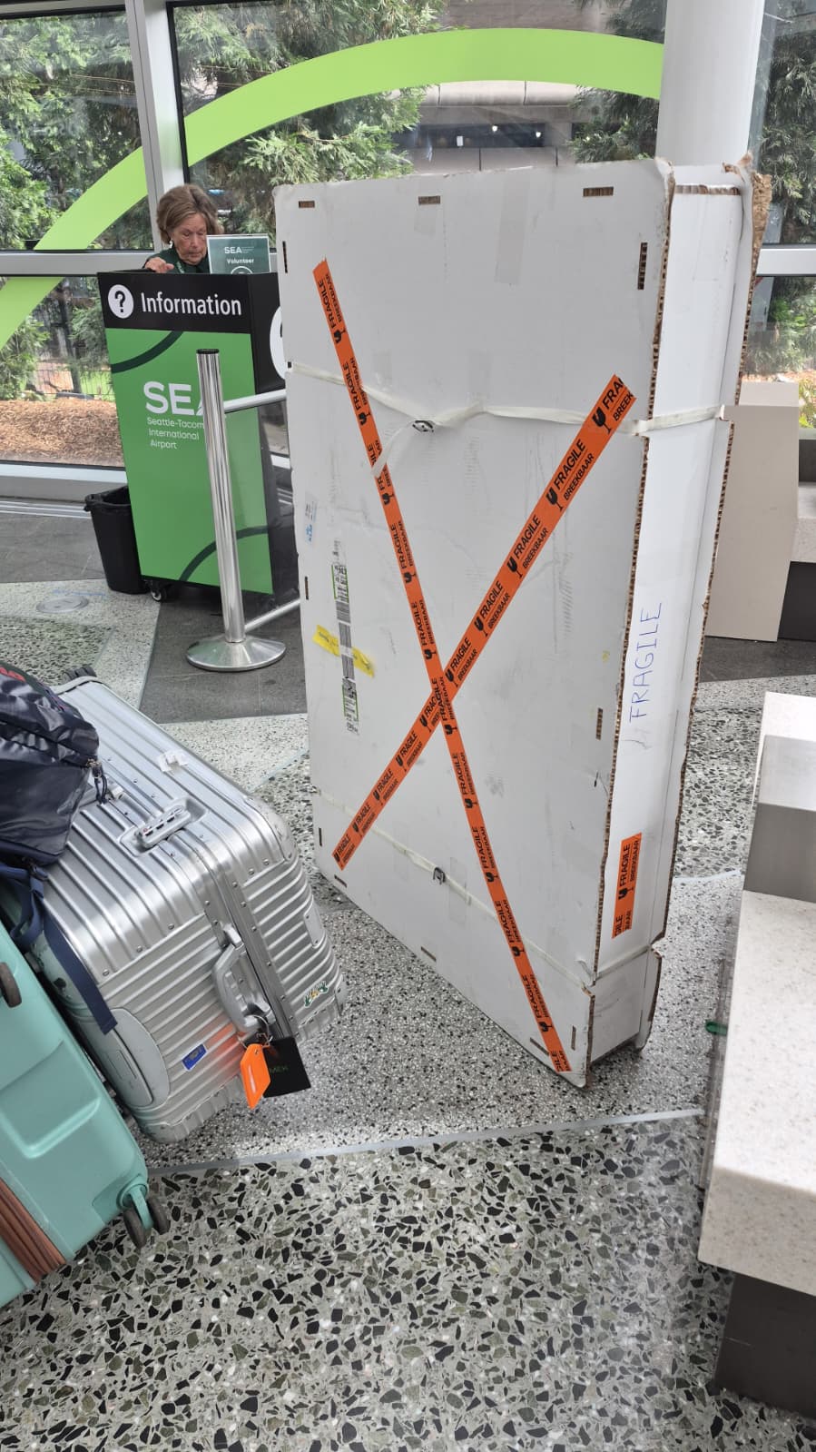 Kartonnen schilderij verzendbox op maat
