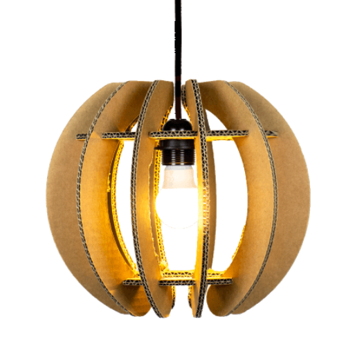 Cardboard Skanderborg lamp