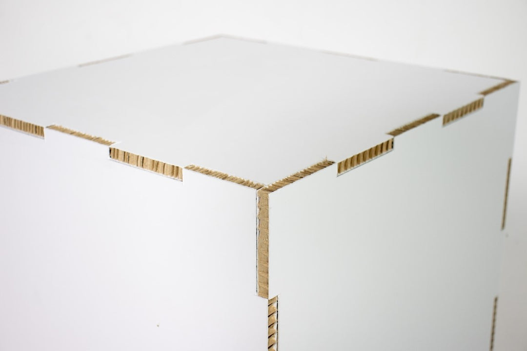 Cardboard Printed Honeycomb Stacking Cube