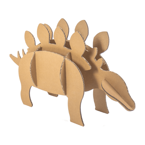 Stegosaurus-Dinosaurier aus Pappe
