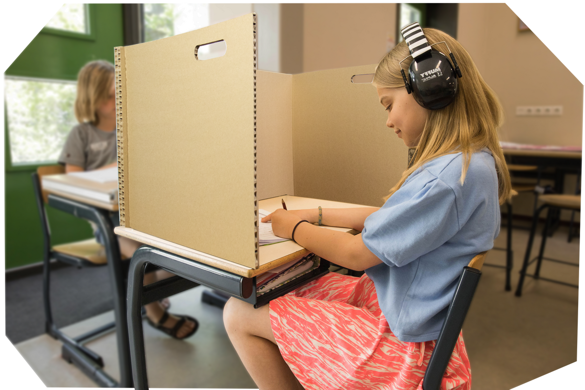 Cardboard school supplies | Study buddies – Kartent