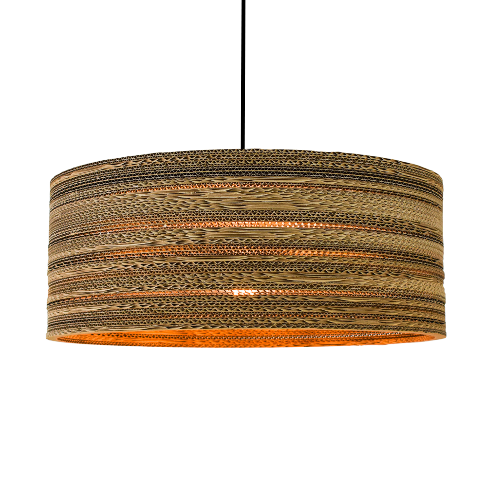 Kartonnen tolmin lamp