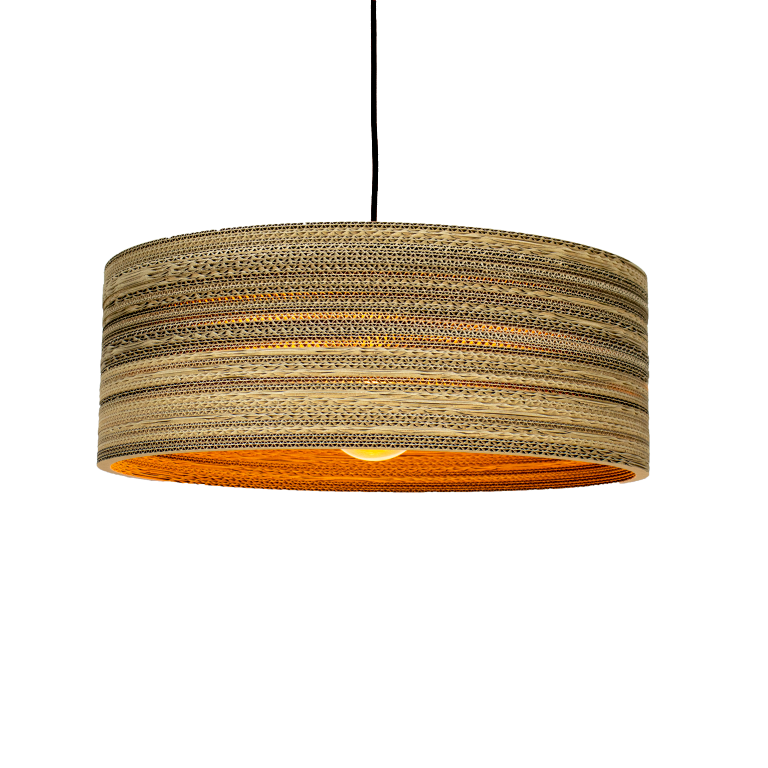 Kartonnen tolmin lamp