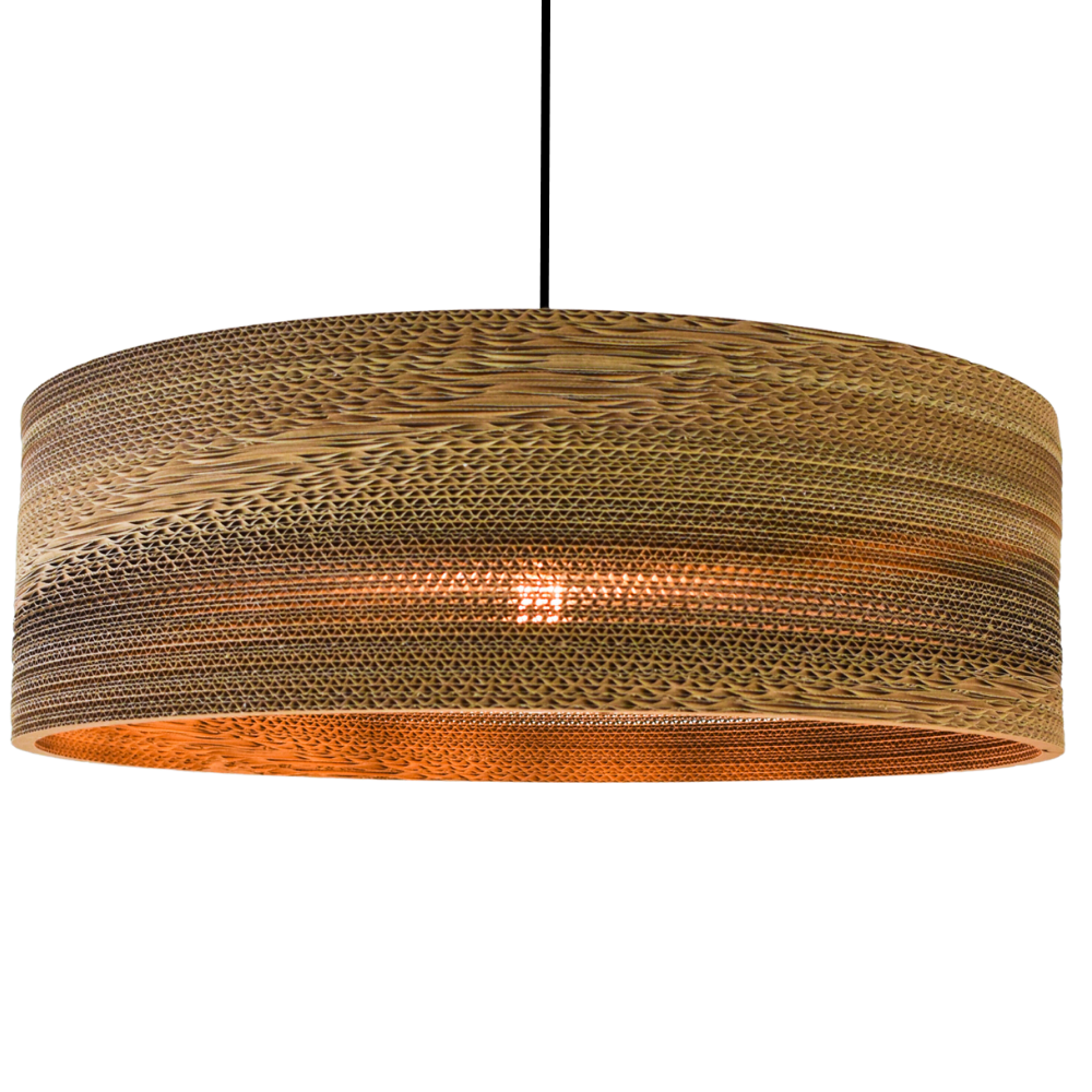 Kartonnen tolmin lamp