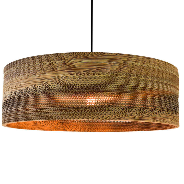 Kartonnen tolmin lamp